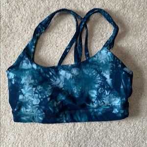 Lululemon tie dye energy bra - size 4